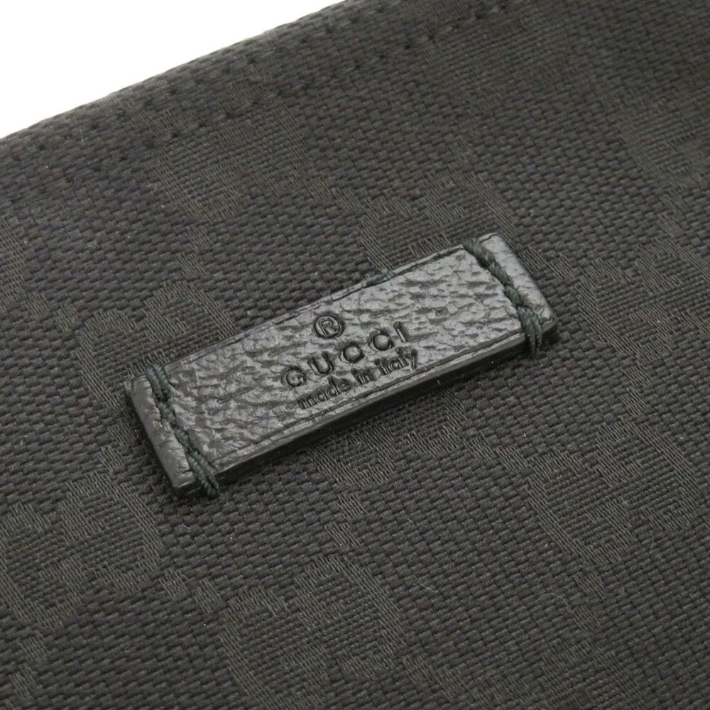 GUCCI Black Leather Shoulder Bag - Picture 11 of 11